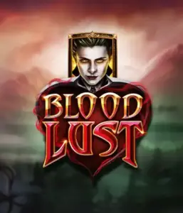 The captivating game interface of Blood Lust, showcasing elegant vampire icons against a mysterious nocturnal landscape. The visual emphasizes the slot's enthralling atmosphere, alongside its distinctive features, making it an enticing choice for those fascinated by the allure of the undead.